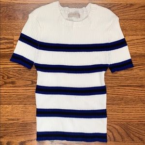 Striped Knit Top